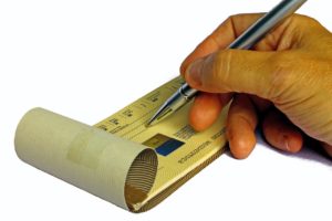 Informações sobre cheque